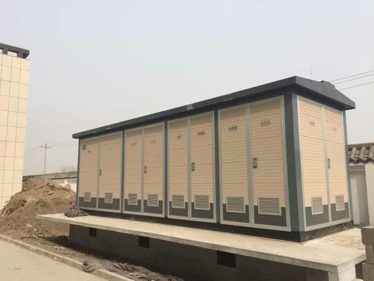 Outdoor Prefabricated HVLV Transformer Substation Power Distribution Equipment Package Solar PowerIEC1330 Durable Metal.jpg