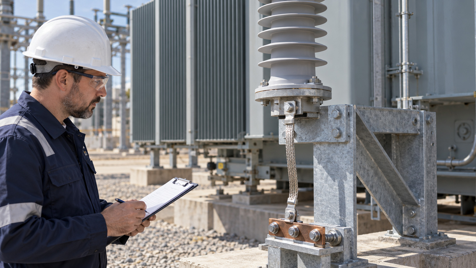 transformer-surge-arrester-earthing-inspection.jpg