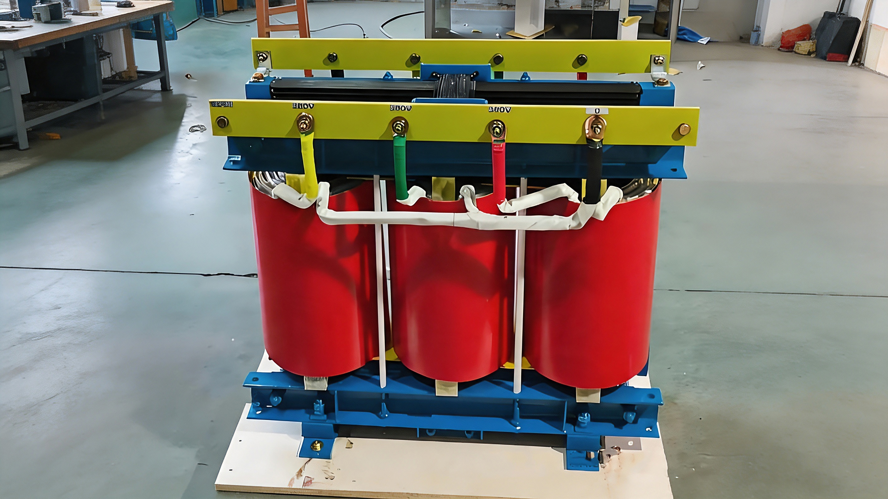 3 Dry type transformer installed in indoor electrical room.jpg